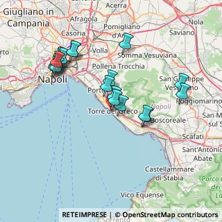 Mappa Piazzale Senza Nome, 80059 Torre del Greco NA, Italia (8.18)