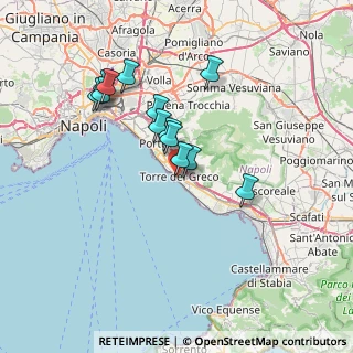 Mappa Piazzale Senza Nome, 80059 Torre del Greco NA, Italia (6.69154)