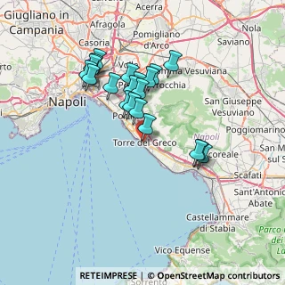 Mappa Piazzale Senza Nome, 80059 Torre del Greco NA, Italia (6.83)