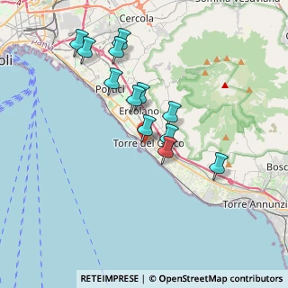 Mappa Piazzale Senza Nome, 80059 Torre del Greco NA, Italia (3.59083)
