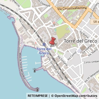 Mappa Piazzale Ferrovia, 80059 Torre del Greco NA, Italia, 80059 Torre del Greco, Napoli (Campania)