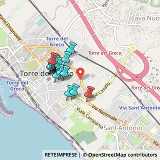 Mappa Strada Circumvallazione, 80059 Torre del Greco NA, Italia (0.3825)