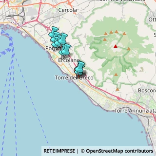 Mappa Strada Circumvallazione, 80059 Torre del Greco NA, Italia (2.63273)