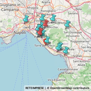 Mappa Strada Circumvallazione, 80059 Torre del Greco NA, Italia (6.45125)