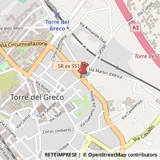 Mappa Via Circonvallazione, 80059 Torre del Greco NA, Italia, 80059 Torre del Greco, Napoli (Campania)