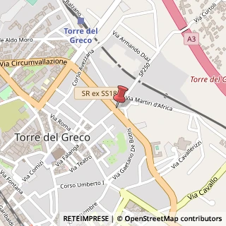 Mappa Via Giuseppe Beneduce, 1, 80059 Torre del Greco, Napoli (Campania)