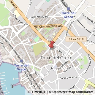 Mappa Via Roma, 80059 Torre del Greco, Napoli (Campania)