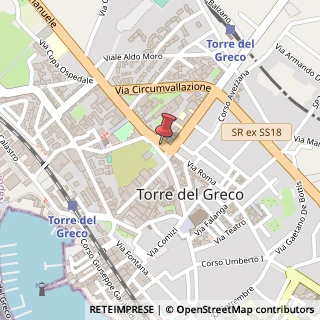 Mappa Via della Barchetta, 1, 80059 Torre del Greco, Napoli (Campania)
