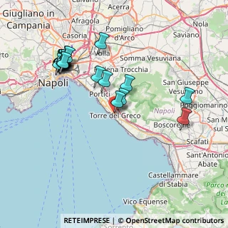 Mappa Via E. De Nicola, 80059 Torre del Greco NA, Italia (8.9785)