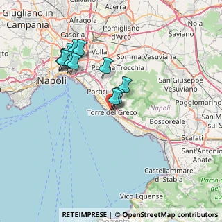 Mappa Via E. De Nicola, 80059 Torre del Greco NA, Italia (7.56167)