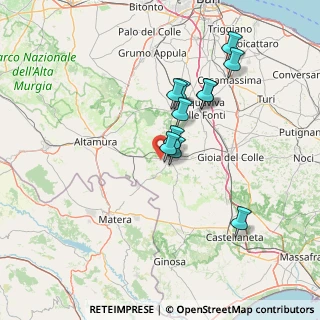 Mappa Contrada Denora, 70029 Santeramo In Colle BA, Italia (13.09636)