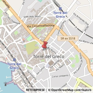 Mappa Via Diego Colamarino, 42, 80059 Torre del Greco NA, Italia, 80059 Torre del Greco, Napoli (Campania)