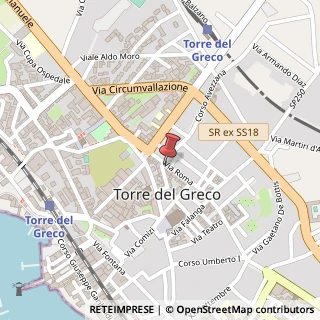Mappa Via Roma, 43, 80059 Torre del Greco, Napoli (Campania)