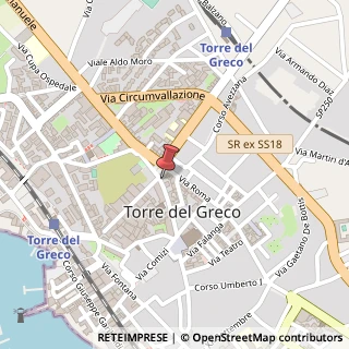 Mappa Via Diego Colamarino, 24, 80059 Torre del Greco, Napoli (Campania)