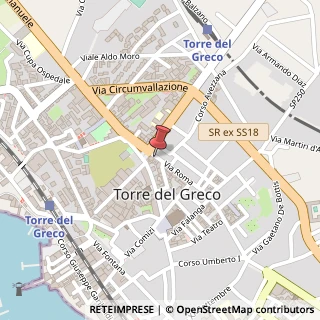 Mappa Via Roma, 27, 80059 Torre del Greco, Napoli (Campania)