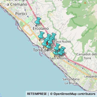 Mappa 2 Vico Abolitomonte, 80059 Torre del Greco NA (0.91455)