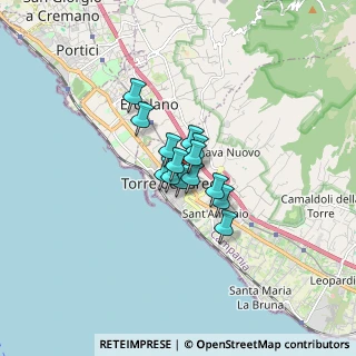 Mappa 2 Vico Abolitomonte, 80059 Torre del Greco NA (0.87643)
