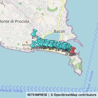 Mappa Via Lido Miliscola, 80070 Bacoli NA, Italia (0.53)