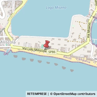 Mappa Via Miliscola, 12, 80070 Bacoli, Napoli (Campania)