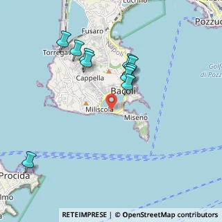 Mappa Via Lido Miliscola, 80070 Bacoli NA, Italia (1.97545)