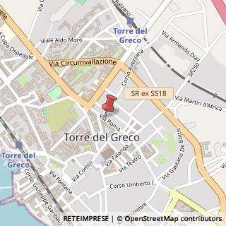 Mappa Via Roma, 46, 80059 Torre del Greco, Napoli (Campania)