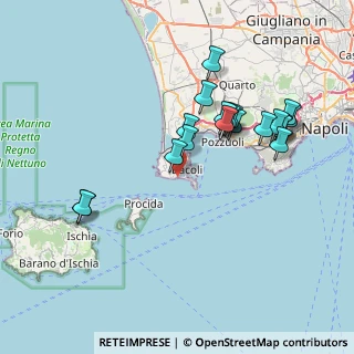 Mappa Via Francesco Caracciolo, 80070 Bacoli NA, Italia (8.162)