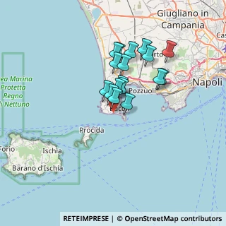 Mappa Via Francesco Caracciolo, 80070 Bacoli NA, Italia (5.66471)
