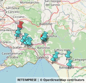 Mappa Via Regina Pacis, 84085 Mercato San Severino SA, Italia (15.164)