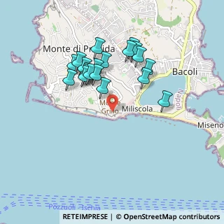 Mappa SP Miliscola Monte di Procida, 80070 Monte di Procida NA, Italia (0.904)