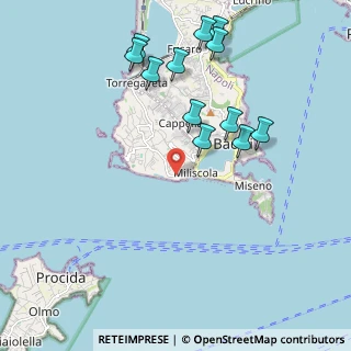Mappa SP Miliscola Monte di Procida, 80070 Monte di Procida NA, Italia (2.33667)