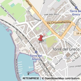 Mappa Via Monsignore Felice Romano, 7, 80059 Torre del Greco, Napoli (Campania)