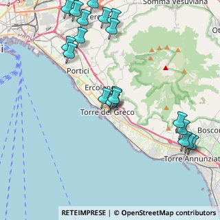 Mappa Via Cappuccini, 80059 Torre del Greco NA, Italia (5.6035)