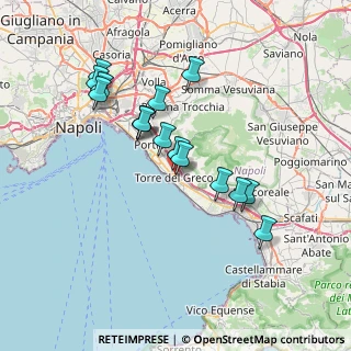 Mappa Via Cappuccini, 80059 Torre del Greco NA, Italia (7.06875)