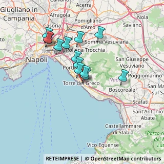 Mappa Via Cappuccini, 80059 Torre del Greco NA, Italia (6.54923)