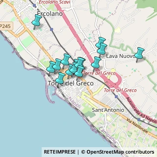 Mappa Via Cappuccini, 80059 Torre del Greco NA, Italia (0.66)
