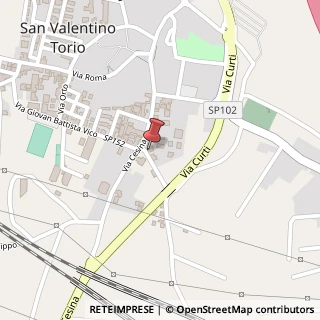 Mappa Via San Vincenzo, 12, 84010 San Valentino Torio, Salerno (Campania)