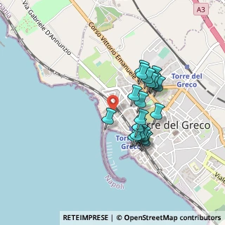 Mappa Via Calastro, 80059 Torre del Greco NA, Italia (0.3915)