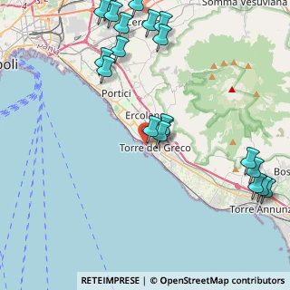 Mappa Via Calastro, 80059 Torre del Greco NA, Italia (5.737)