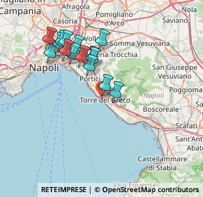Mappa Via Calastro, 80059 Torre del Greco NA, Italia (7.264)