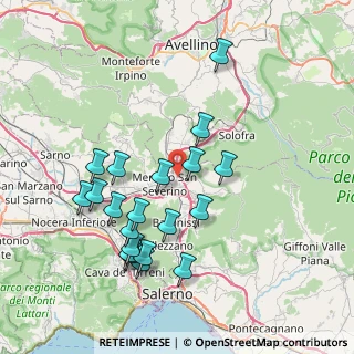 Mappa Via Consortile, 84013 Cava de' Tirreni SA, Italia (8.3315)