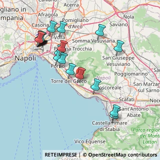 Mappa Via Ruggiero, 80059 Torre del Greco NA, Italia (9.4505)
