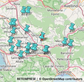 Mappa Unnamed Road, 84014 Nocera inferiore SA, Italia (9.537)