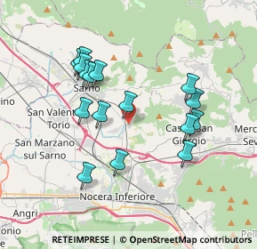 Mappa Unnamed Road, 84014 Nocera inferiore SA, Italia (3.69438)