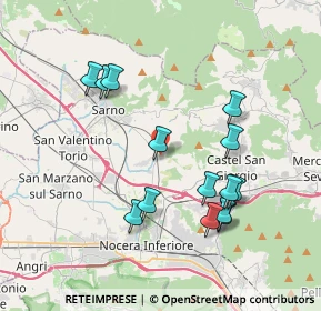 Mappa Unnamed Road, 84014 Nocera inferiore SA, Italia (4.02357)