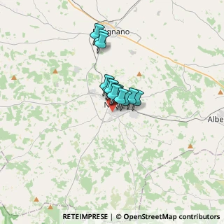 Mappa Via della Resistenza, 70015 Noci BA, Italia (1.92308)