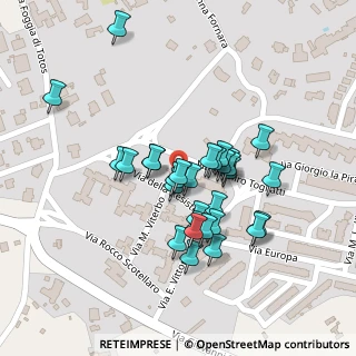 Mappa Via della Resistenza, 70015 Noci BA, Italia (0.09333)