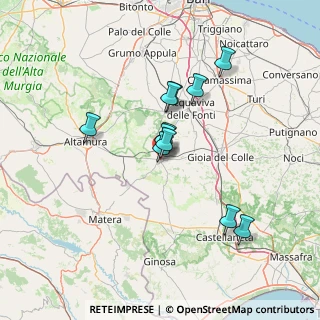 Mappa Via Orazio Santalucia, 70029 Santeramo in Colle BA, Italia (11.93)