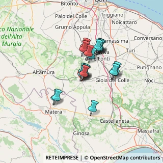 Mappa Via Orazio Santalucia, 70029 Santeramo in Colle BA, Italia (10.3475)