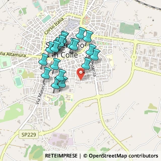 Mappa Via Orazio Santalucia, 70029 Santeramo in Colle BA, Italia (0.448)