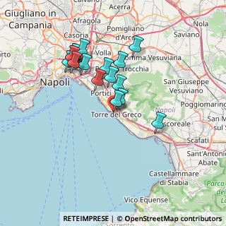 Mappa Presso Hotel Poseidon, 80059 Torre del Greco NA, Italia (7.08118)